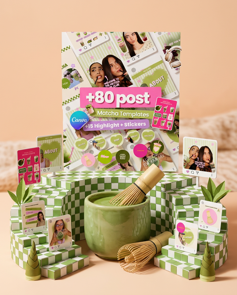 Mini estudio matcha